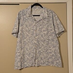 Coofandy Men's 100% Cotton Tropical Shirt Size XL